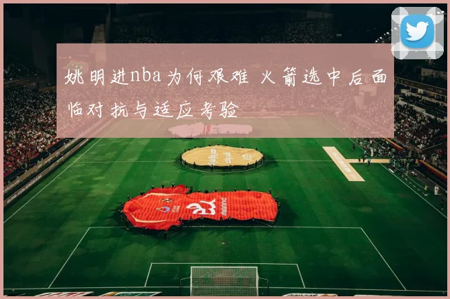 姚明进nba为何艰难 火箭选中后面临对抗与适应考验
